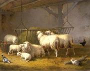 unknow artist Sheep 132 oil painting on canvas